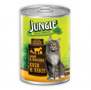 Jungle Kuzu Etli ve Sebzeli 415 gr Kedi Maması kullananlar yorumlar